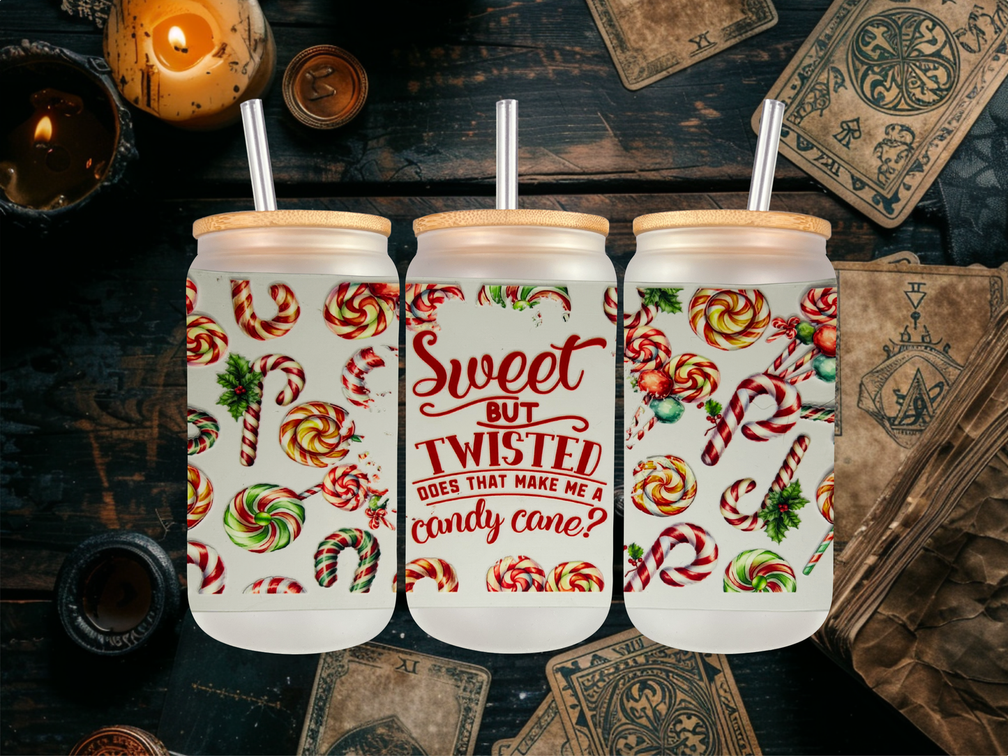 16oz Candy cane