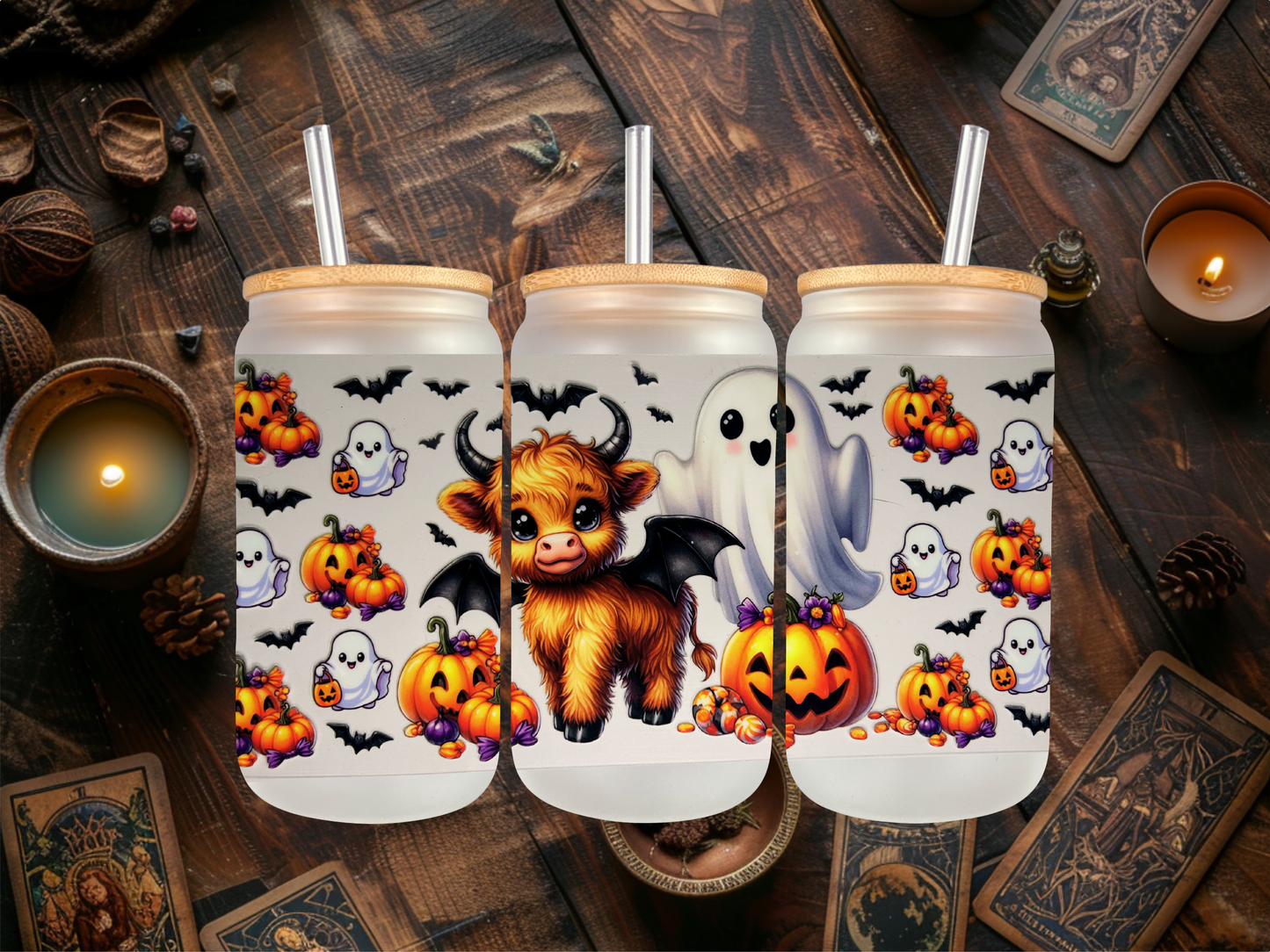 16oz cow ghost