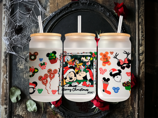 16oz Mickey Christmas